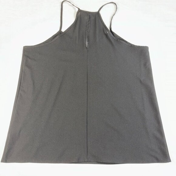 Paper Crane Black Sleeveless Halter Top - Size L - Picture 3 of 5